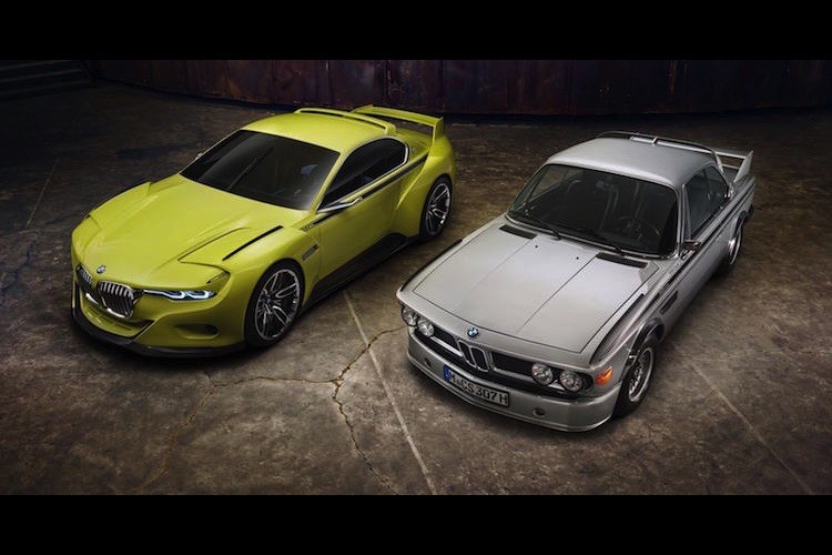 BMW 3.0 CSL Hommage Concept: tai hien mot huyen thoai